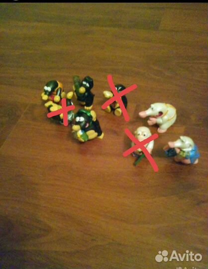 Игрушки из киндера старые коллекции