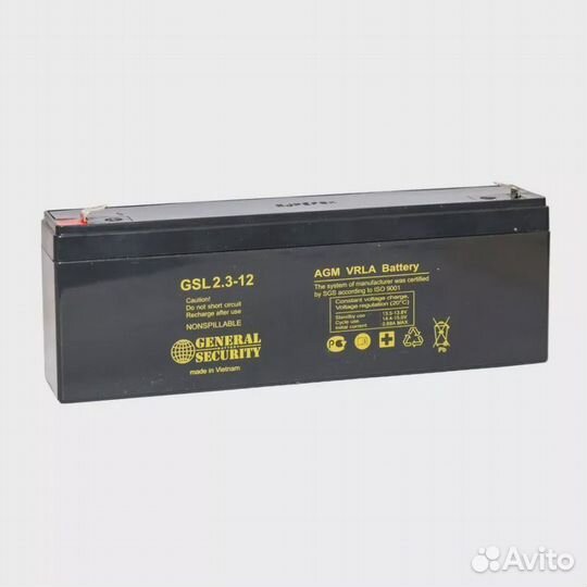 Аккумулятор General Security GSL 2.3-12