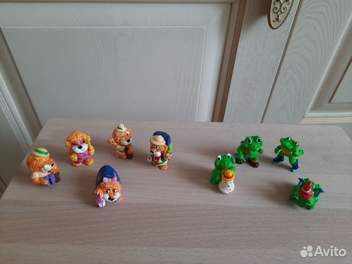 Игрушки из киндер сюрприза 90х