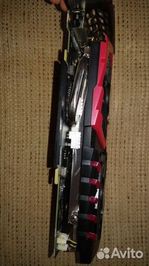 Видеокарта MSI GTX 1050Ti Gaming X 4 Gb