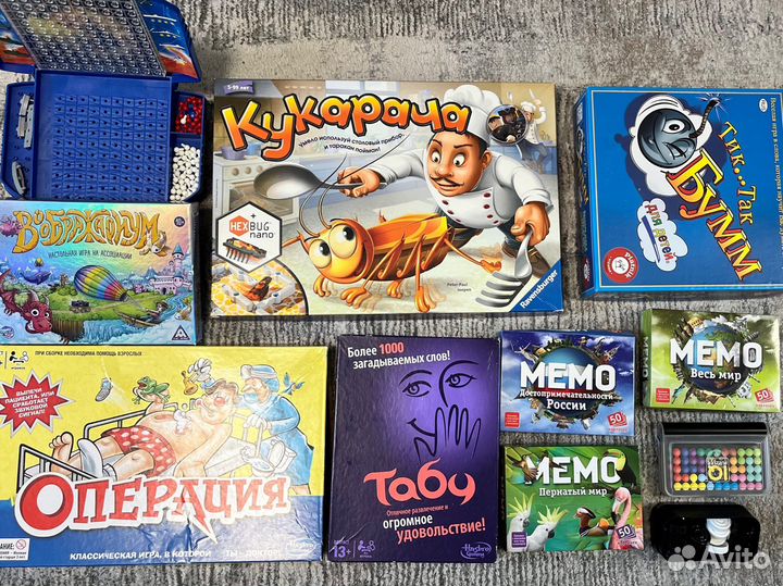 Настольные игры для детей