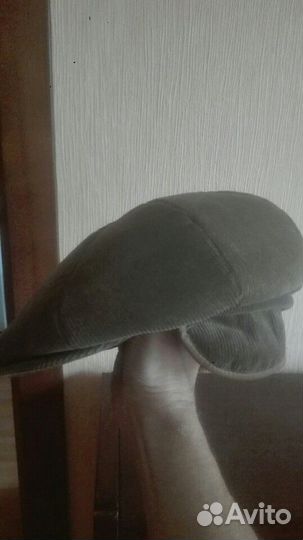 Кепка замшевая