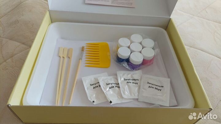 Рисование на воде Эбру 30 картинок