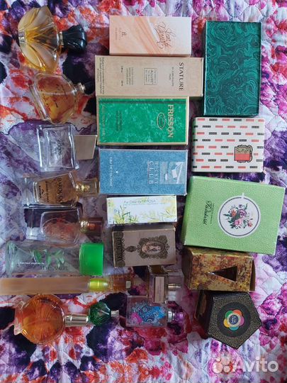 Коллекция винтажного парфюма