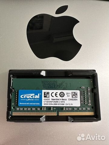 Оперативная память iMac 32 Gb Оригинал новая