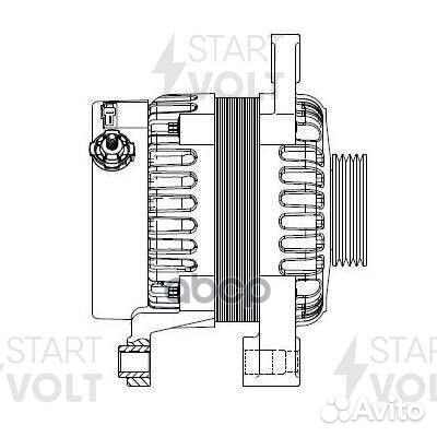 Генератор LG2710 startvolt