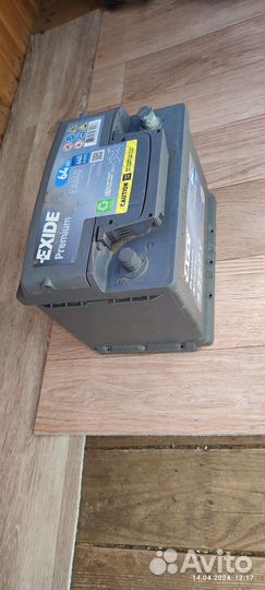 Аккумулятор автомобильный бу Exide Premium 64Ah