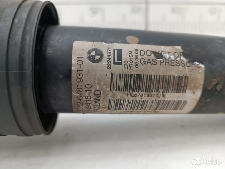 Амортизатор задний левый Bmw X5 E70 M57D30 2008