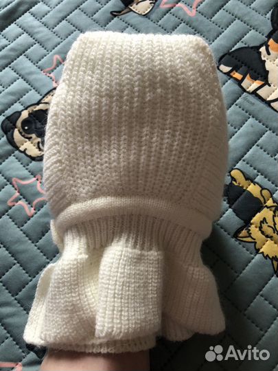 Шапка шлем для новорожденных