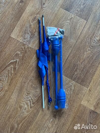 Гимнастическая лента + булавы