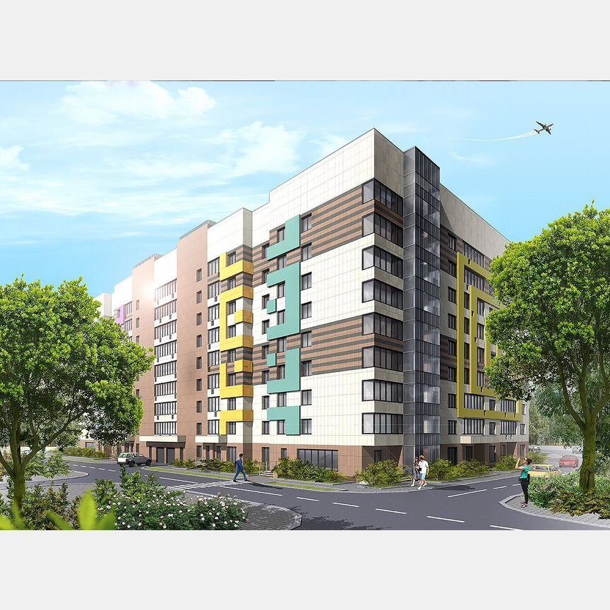 3-к. квартира, 80,1 м², 3/5 эт.