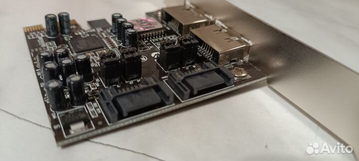 Скоростной SATA2 PCI-E контроллер жестких дисков