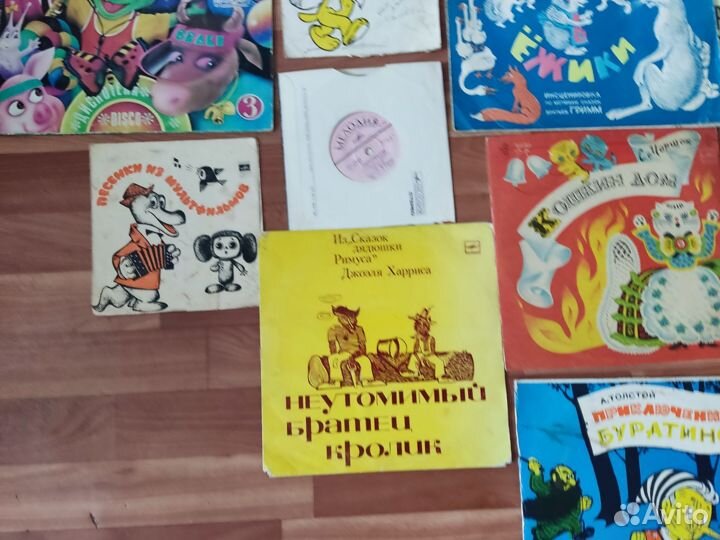 Виниловые Пластинки сказки детские