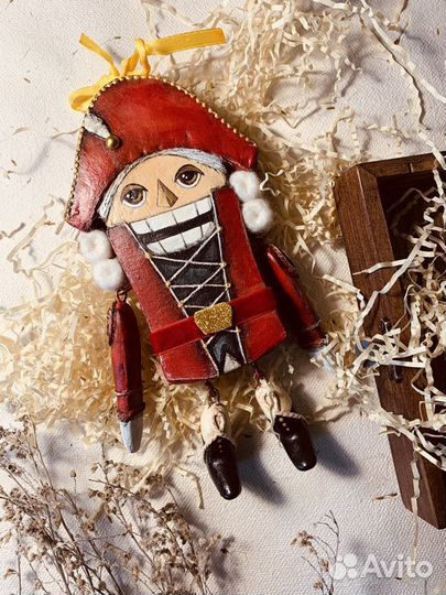 Щелкунчик, елочная игрушка