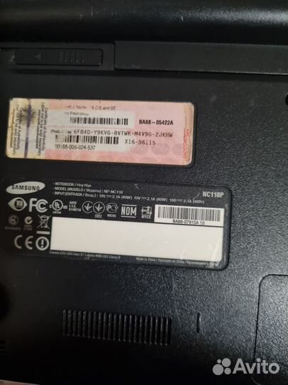 Ноутбук Samsung NC-110P