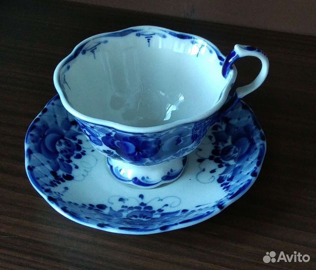 Чайная пара. Гжель