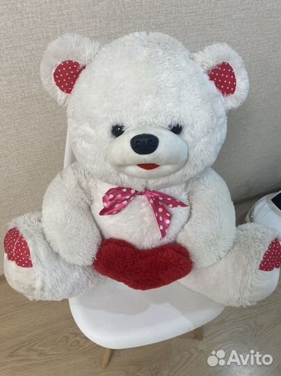 Мягкая игрушка медведь новый большой