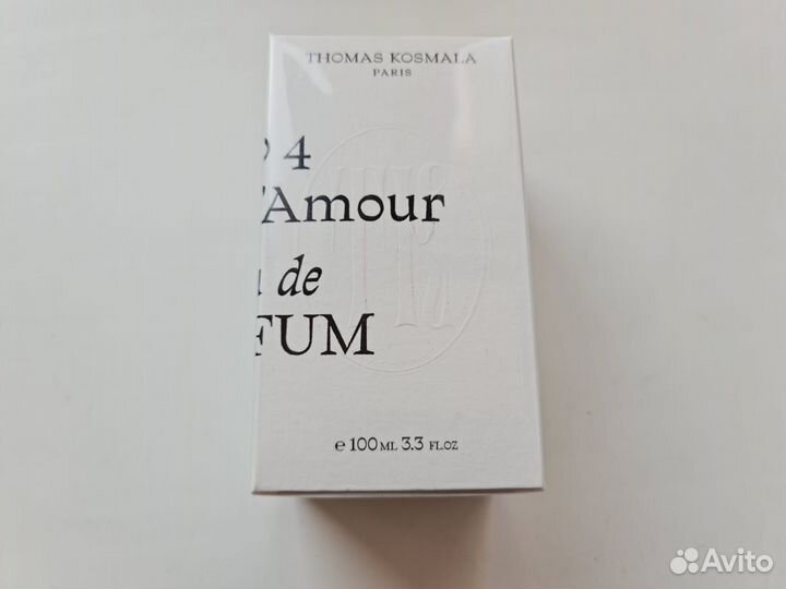 Парфюмерная вода Thomas Kosmala No 4 Apres L'Amour
