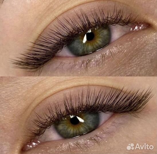 Модель на классическое наращивание ресниц