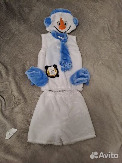 Новогодний костюм снеговика