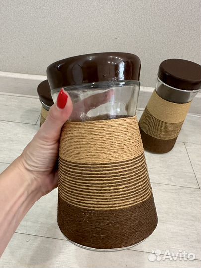 Банки для сыпучих Набор