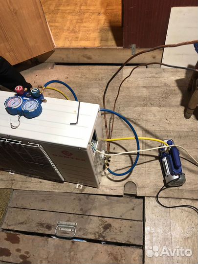 Монтаж, ремонт и чистка сплит-систем