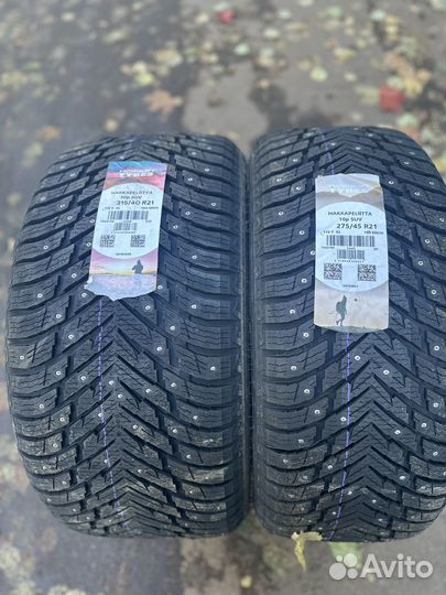 Nokian Tyres Hakkapeliitta 10p SUV 315/40 R21 и 275/45 R21 T
