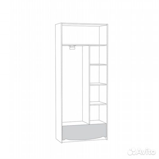 Шкаф для одежды Флоренция