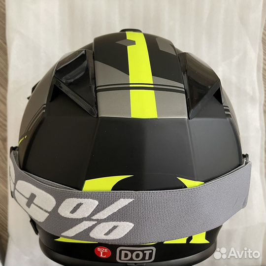 Мото шлем плюс очки