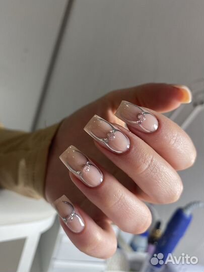 Наращивание, маникюр, педикюр