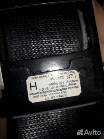 Ремень безопасности передний левый Mazda Cx-7