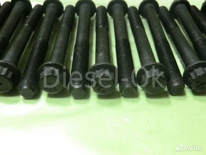 Болты гбц комплект двс 4M41 pajero sport