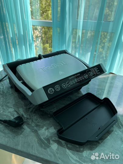Электрогриль гриль tefal GC706D34 Optigrill