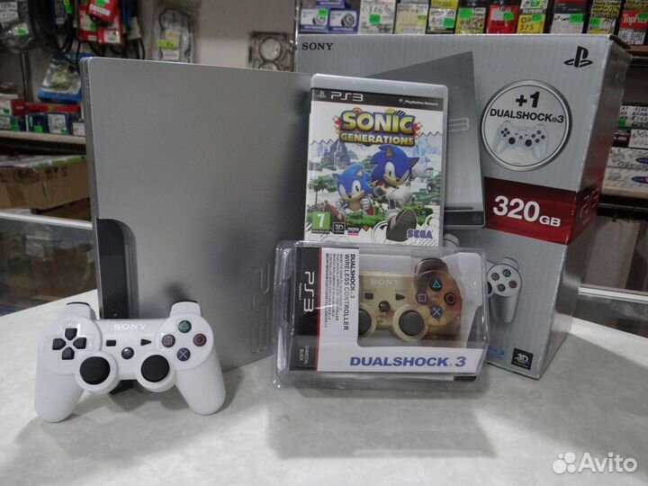 Sony PS3 320GB HEN +35 игр