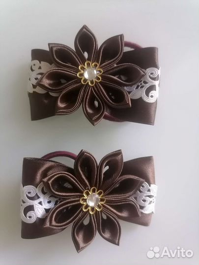 Резинки для волос ручной работы