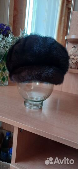 Шапка норковая женская