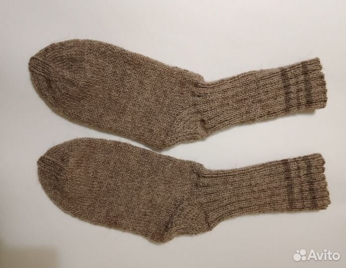 Носки мужские вязаные ручной работы