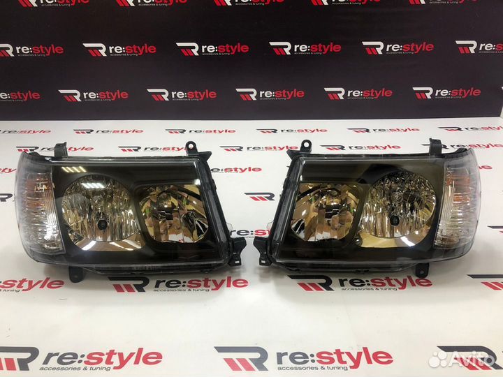 Фары Toyota Land Cruiser 100 03-07г Темные