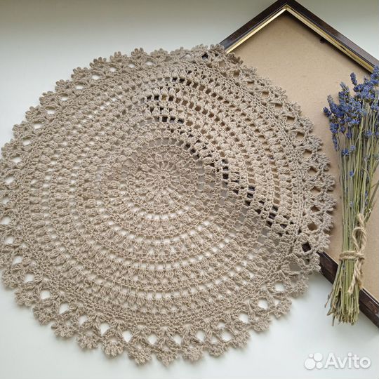 Салфетки вязаные