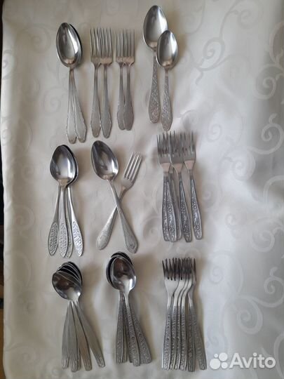 Набор столовых приборов СССР нержавейка