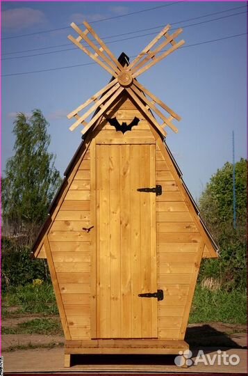 Уличный туалет с установкой ART124