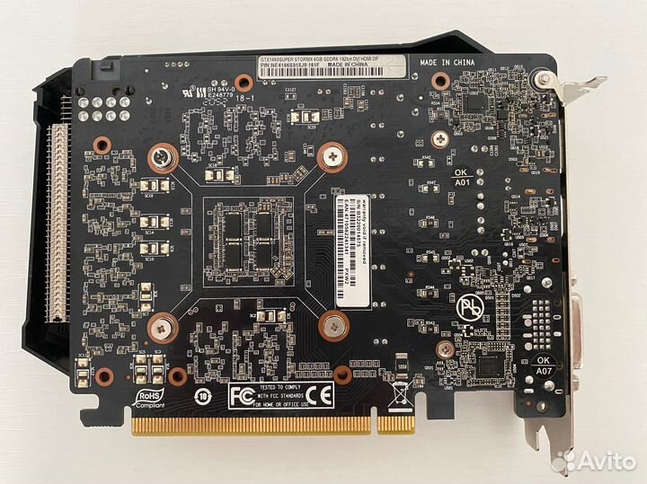 Видеокарта gtx 1660 super 6gb