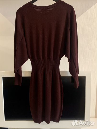 Платье теплое вязаное