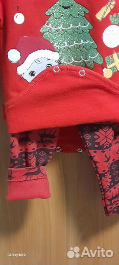 Новогодний костюм для мальчика 74