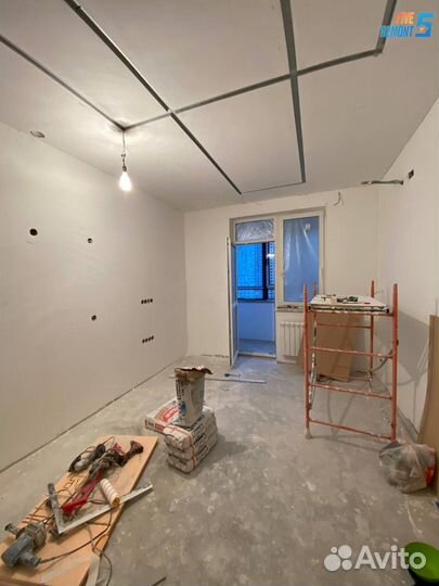 Ремонт квартир под ключ + дизайн