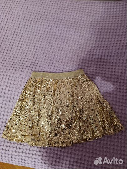 Юбка пайетки Mango kids