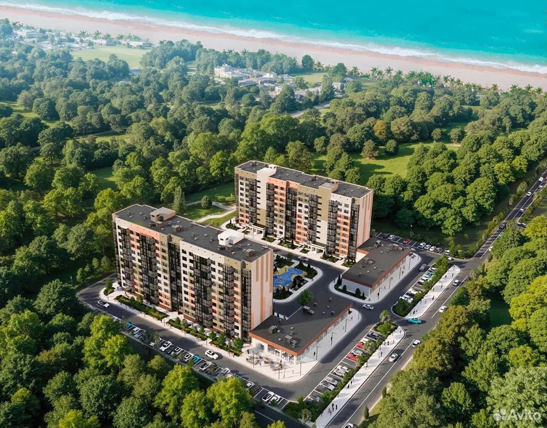 1-к. квартира, 40,7 м², 5/12 эт., Херсон