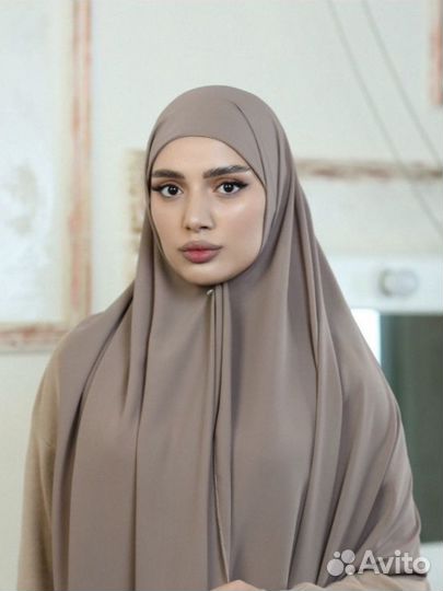 Шарф со вшытой боней