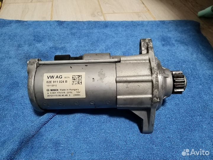 Стартер VAG 02E 911 024 B
