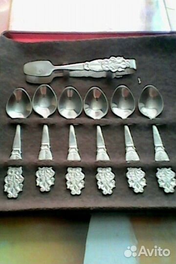 Винтаж: Кофейный Набор из мельхиора времён СССР